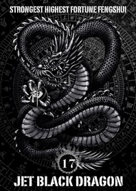 Jet black dragon Lucky 17