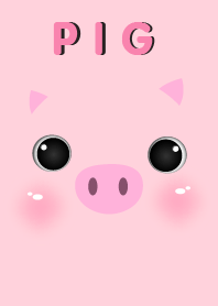 Simple Pink Pig theme