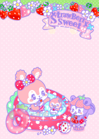 うさもきゅいちごのプール