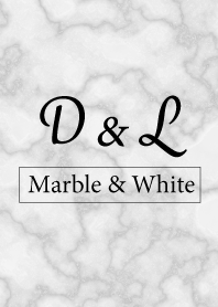 D&L-Marble&White-Initial