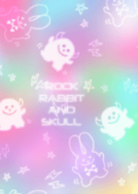 Rock rabbit and skull ~groovy~