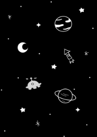 小さい宇宙*ブラック