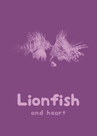 Lionfish & heart nasukon