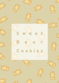 Sweet Bear Cookies (yellow)