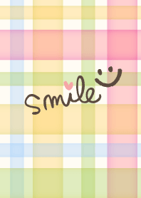 Colorful check patterns - smile11-