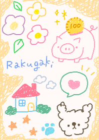 cute graffiti theme