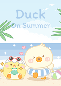 The duck on summer!
