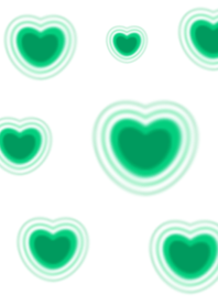 V.2 green-black hearts