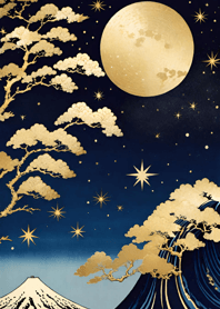 Bright Moon and Dawn 26AE9c