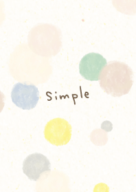 Watercolor A circle Chic22 from Japan