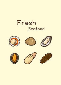 Interesting seafood(light yellow)