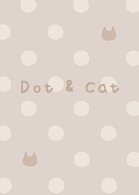 Dot & Cat*greige