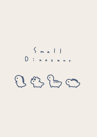 Small Dinosaur 2 -beige navy.