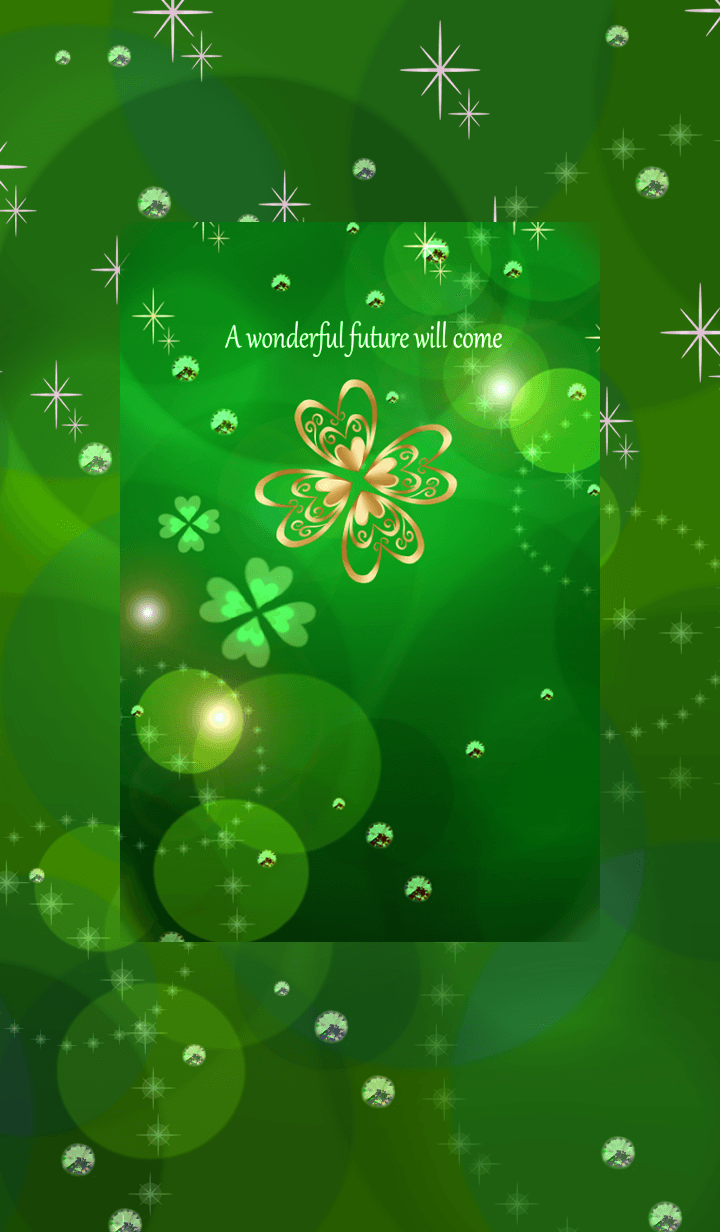 Gold clover that improves fortune1