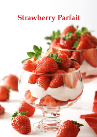 Strawberry Parfait theme