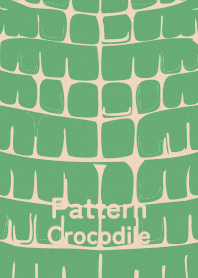 Pattern Crocodile usumidoriiro