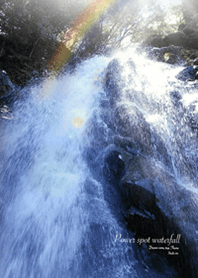 癒し〜パワースポットの滝と六芒星#cool