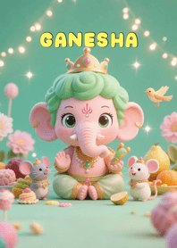 LuckyGanesha(Green)