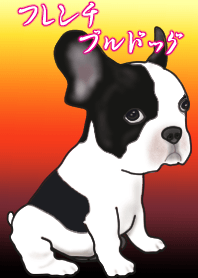 お茶目なフレンチブルドッグ