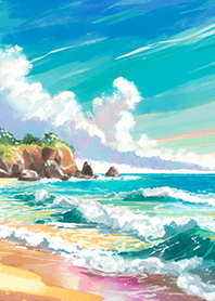 Beautiful real scenery(Summer-544)