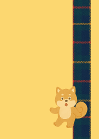 Cool Shiba Inu03 on light yellow