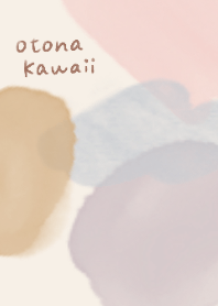 Adult cute dull color art