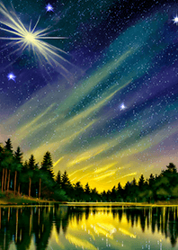 Beautiful starry night view#981