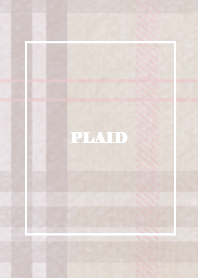 Plaid Standard 02  - pink beige 05