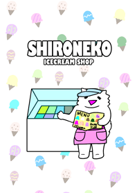 SHIRONEKO ICECREAM SHOP#pop