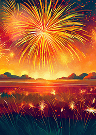 Beautiful Fireworks Theme#246