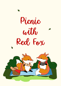 Picnic with Red Fox