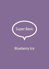 Super Basic Blueberry Ice