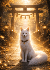 White Fox Blessing | Inari Luck#5