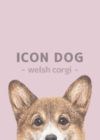 ICON DOG - Welsh Corgi 01 - PASTEL PK/03