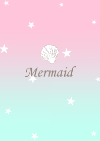 Mermaid colors and stars.