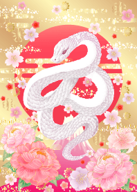 White snake brings good luck in 2025