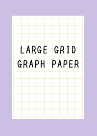 LARGE YEL GR GRID GRAPH PAPER-DUSTY PURj