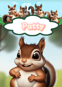 Patty Squirrel Green01