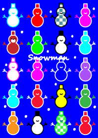 rainbow snowman 2