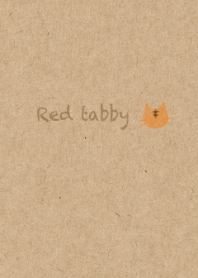 SIMPLE RED TABBY .