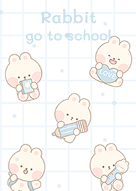 Rabbit go to school!