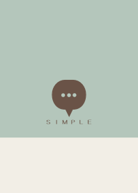 SIMPLE(beige green)V.1647b
