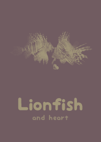 Lionfish & heart Heather