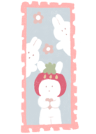 lucky bunny stamp