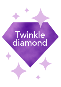 Twinkle diamond(purple)