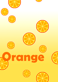 Polka dot mandarin orange
