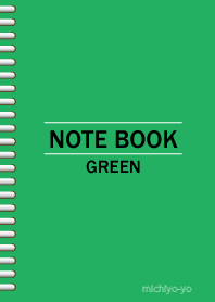 NOTEBOOK-GREEN-