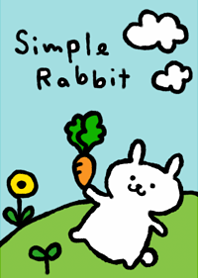 A cute design of a leisurely rabbit2.