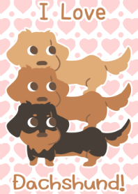 I Love Dachshund 2