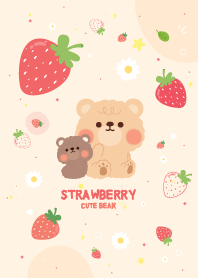 Teddy Bear Strawberry Lover
